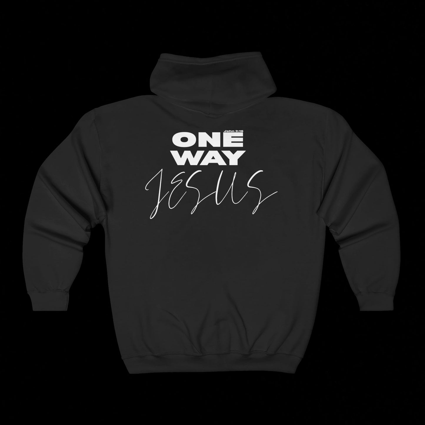 ONE WAY Full Zip Hoodie