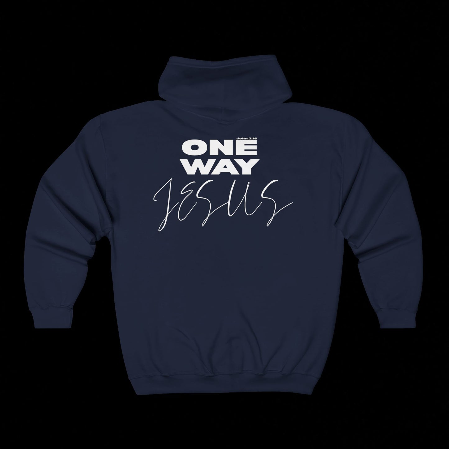 ONE WAY Full Zip Hoodie