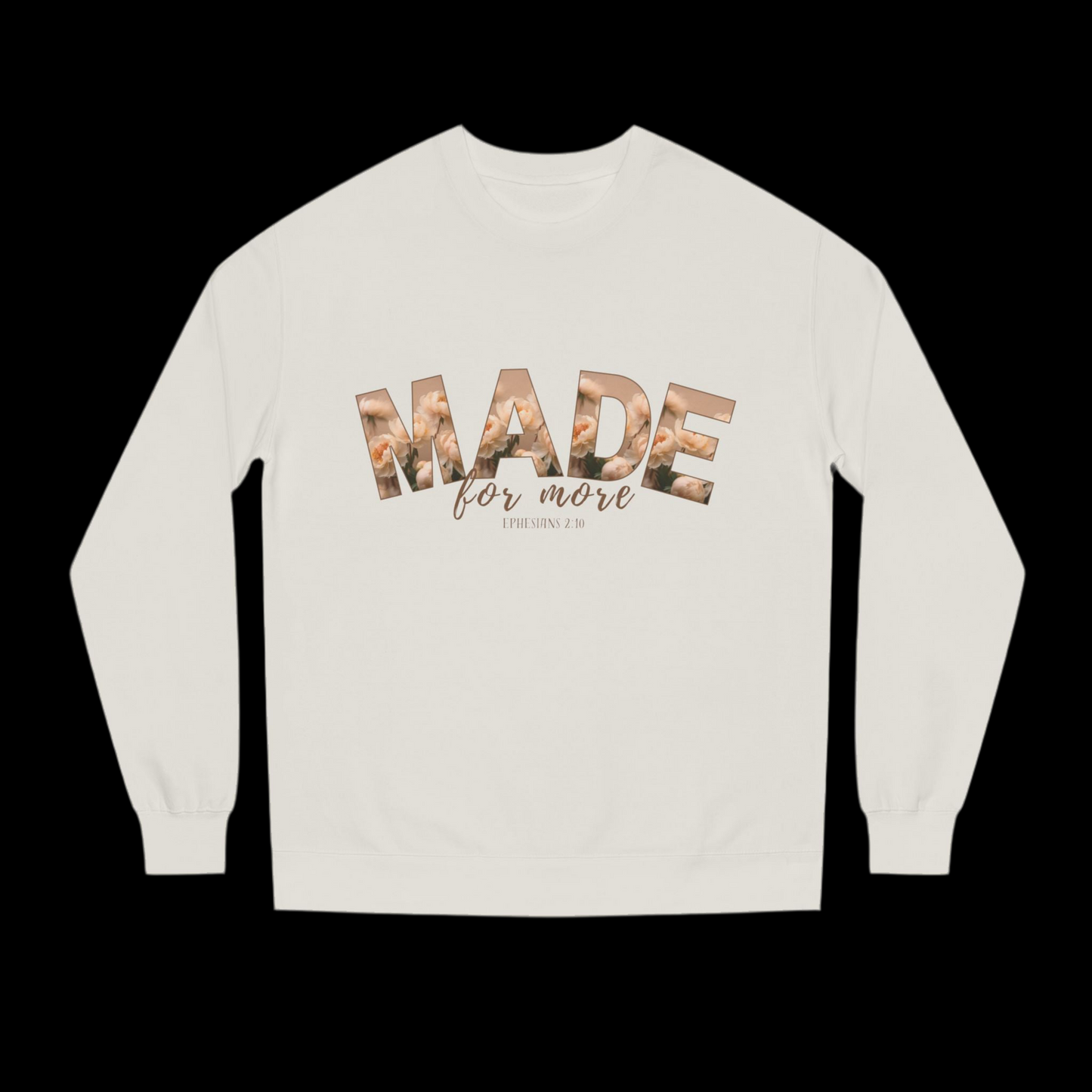 Inspirational Neck Sweatshirt