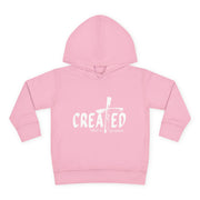Toddler Hoodie, Created with purpose'