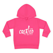 Toddler Hoodie, Created with purpose'