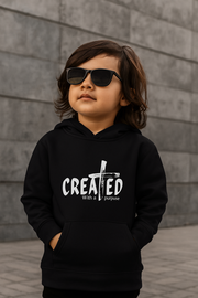 Toddler Hoodie, Created with purpose'