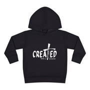 Toddler Hoodie, Created with purpose'